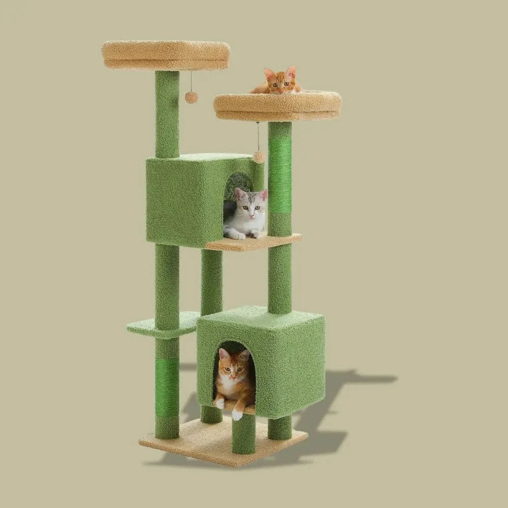 Arbre à chat 130 cm - Pour chats actifs Griffe d'Amour
