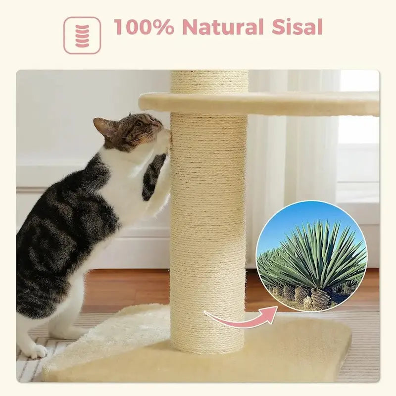 Arbre à chat avec griffoir