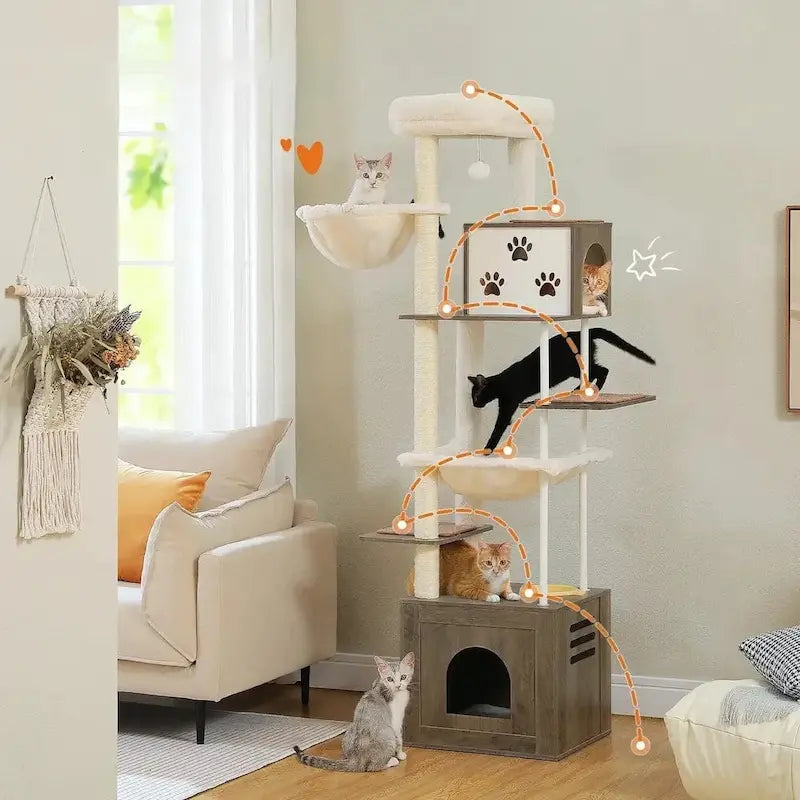 Arbre à chat meuble