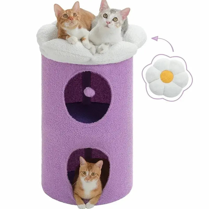 Arbre à chat tonneau