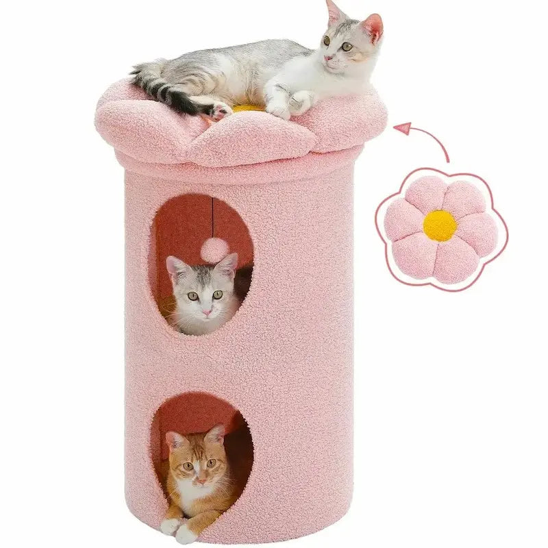 Arbre à chat tonneau