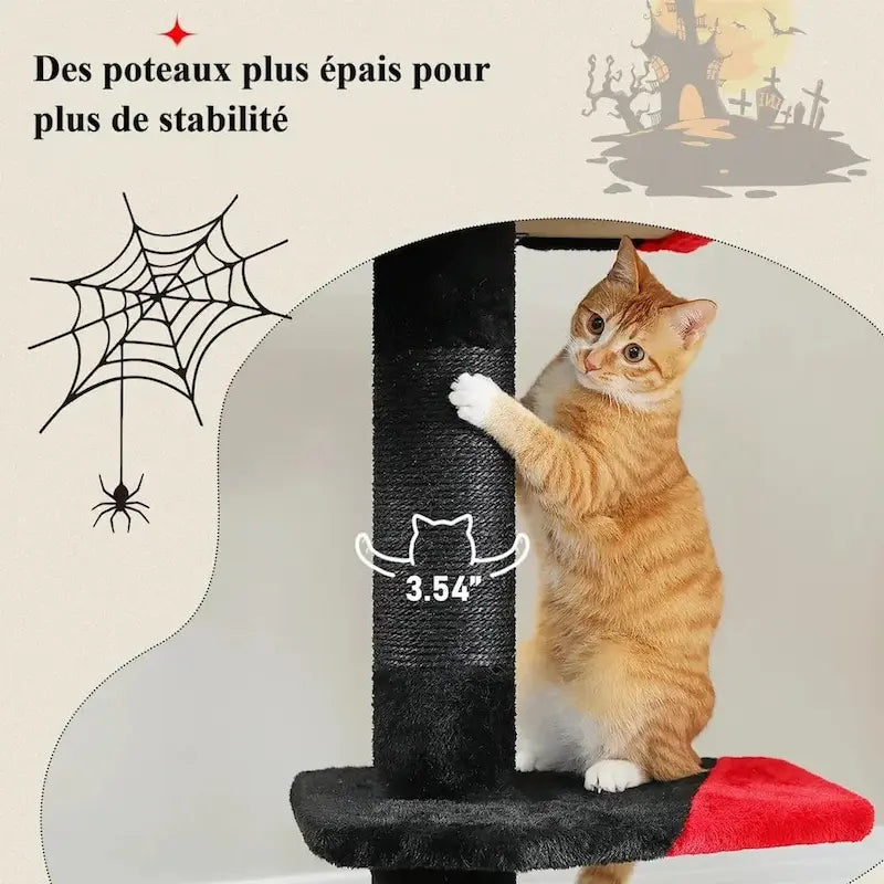 Arbre à chat gothique