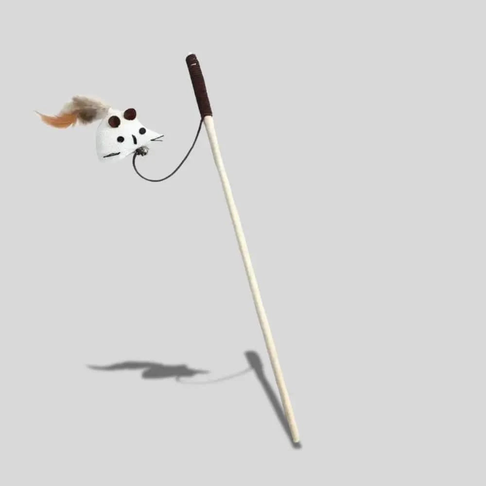 Baguette magique chat en bois - Griffe d'Amour