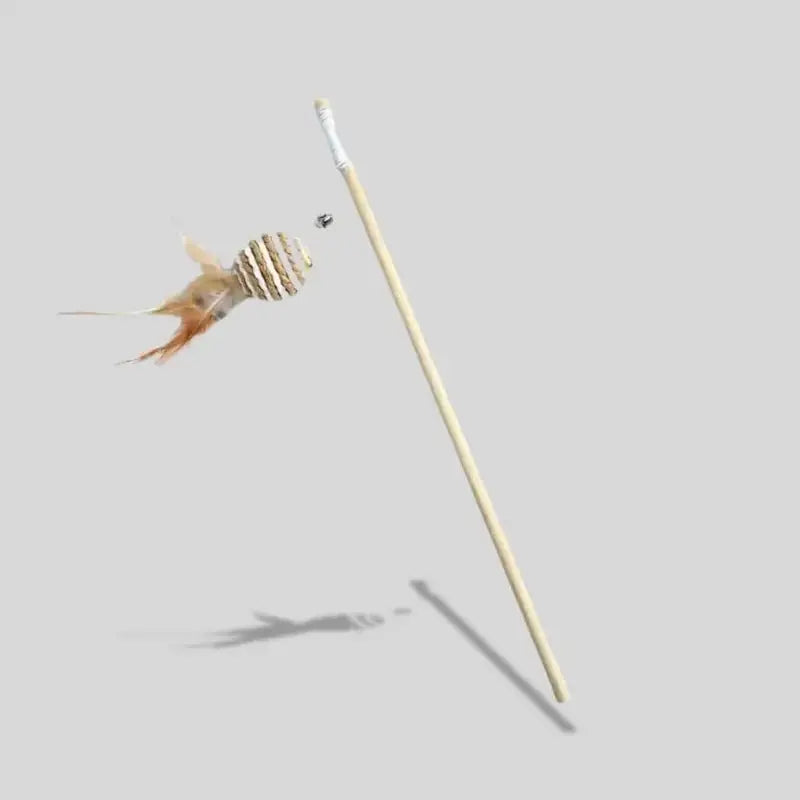 Baguette magique chat bois