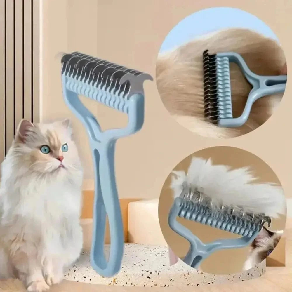 Brosse double face chat Griffe d'Amour