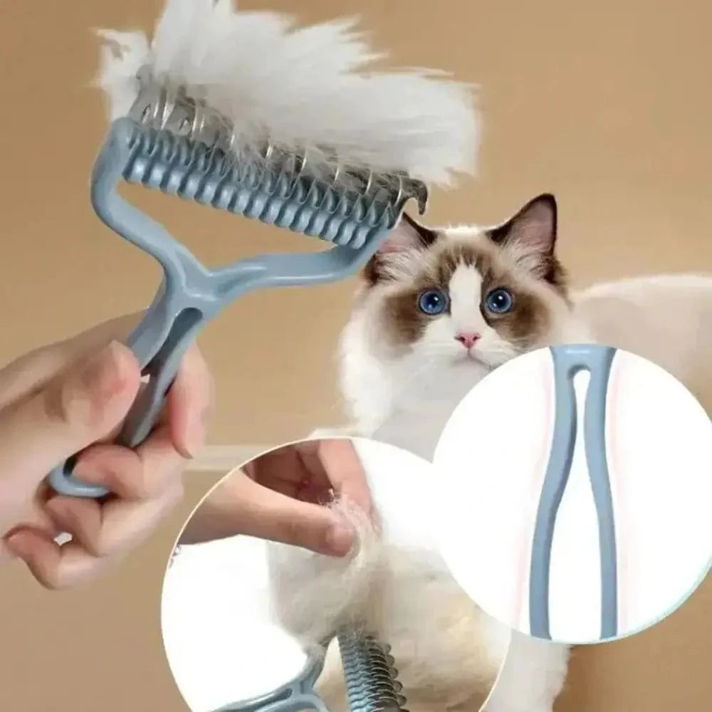 Brosse double face chat Griffe d'Amour