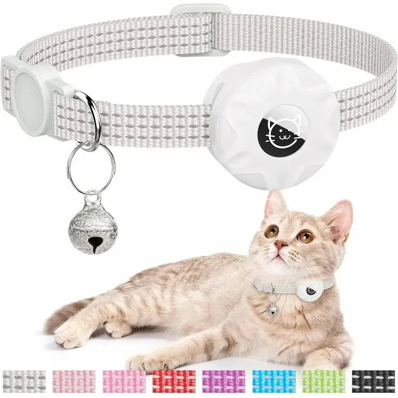 Collier GPS chat anti-étranglement