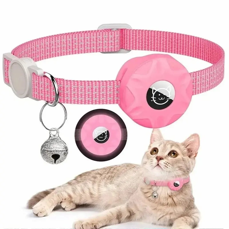 Collier GPS chat anti-étranglement