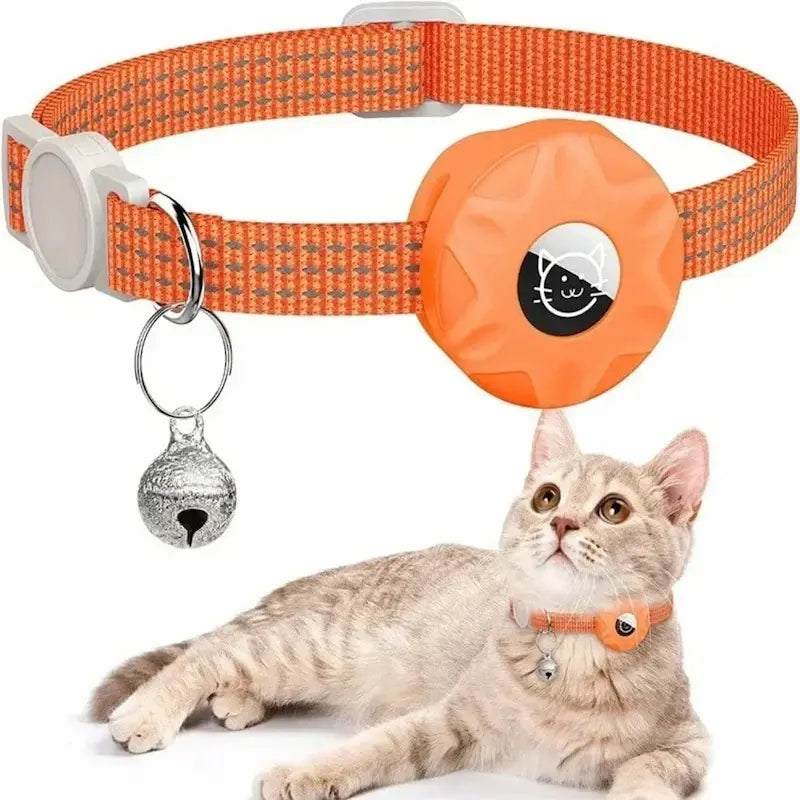 Collier GPS chat anti-étranglement