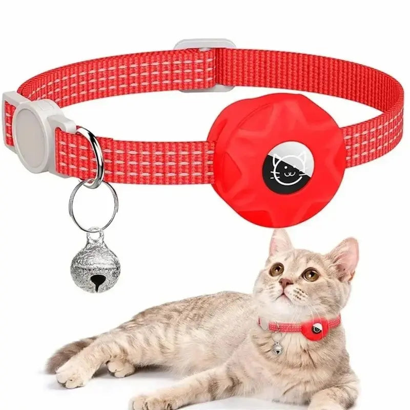 Collier GPS chat anti-étranglement