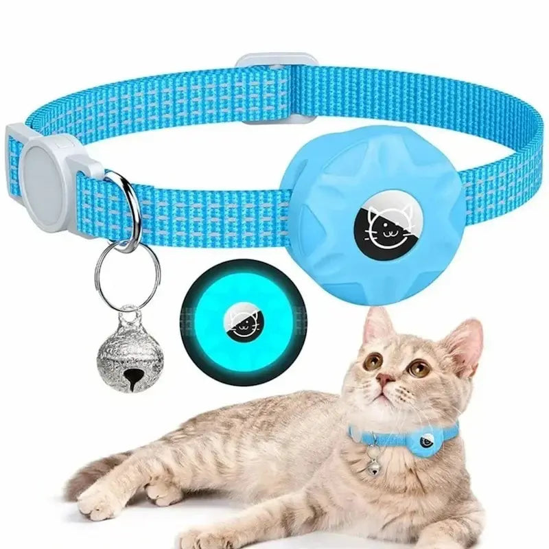 Collier GPS chat anti-étranglement
