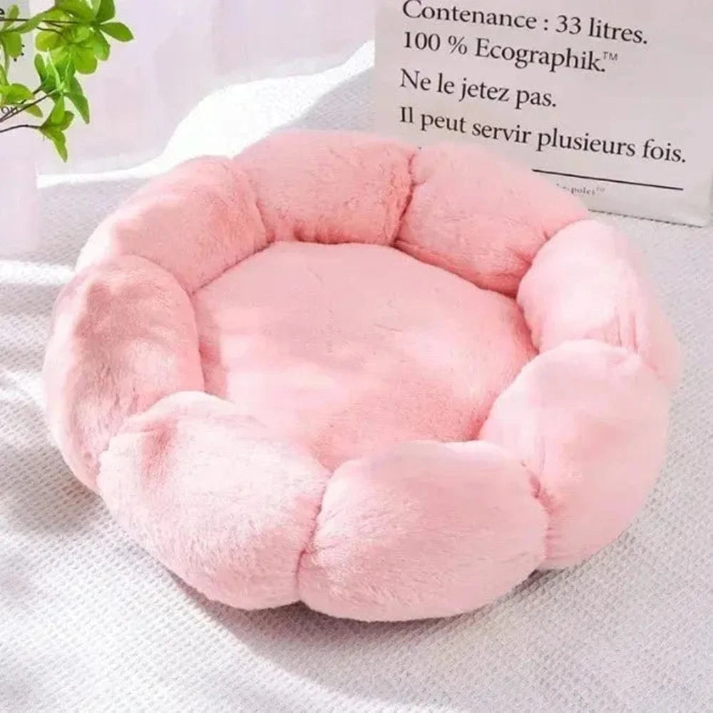 Coussin pour chat en forme de fleur Griffe d'Amour