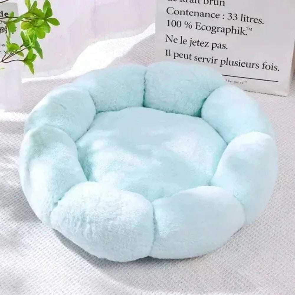 Coussin pour chat en forme de fleur Griffe d'Amour
