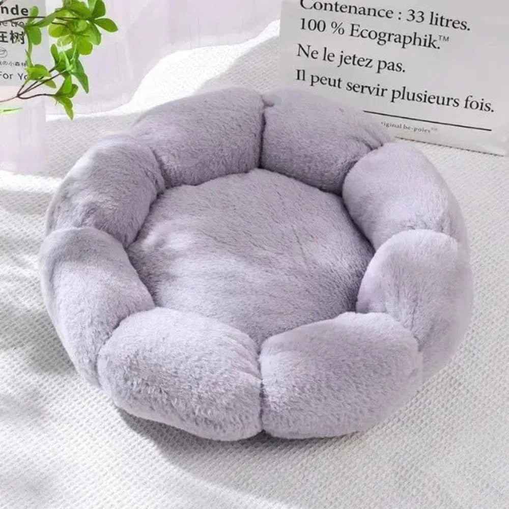 Coussin pour chat en forme de fleur Griffe d'Amour