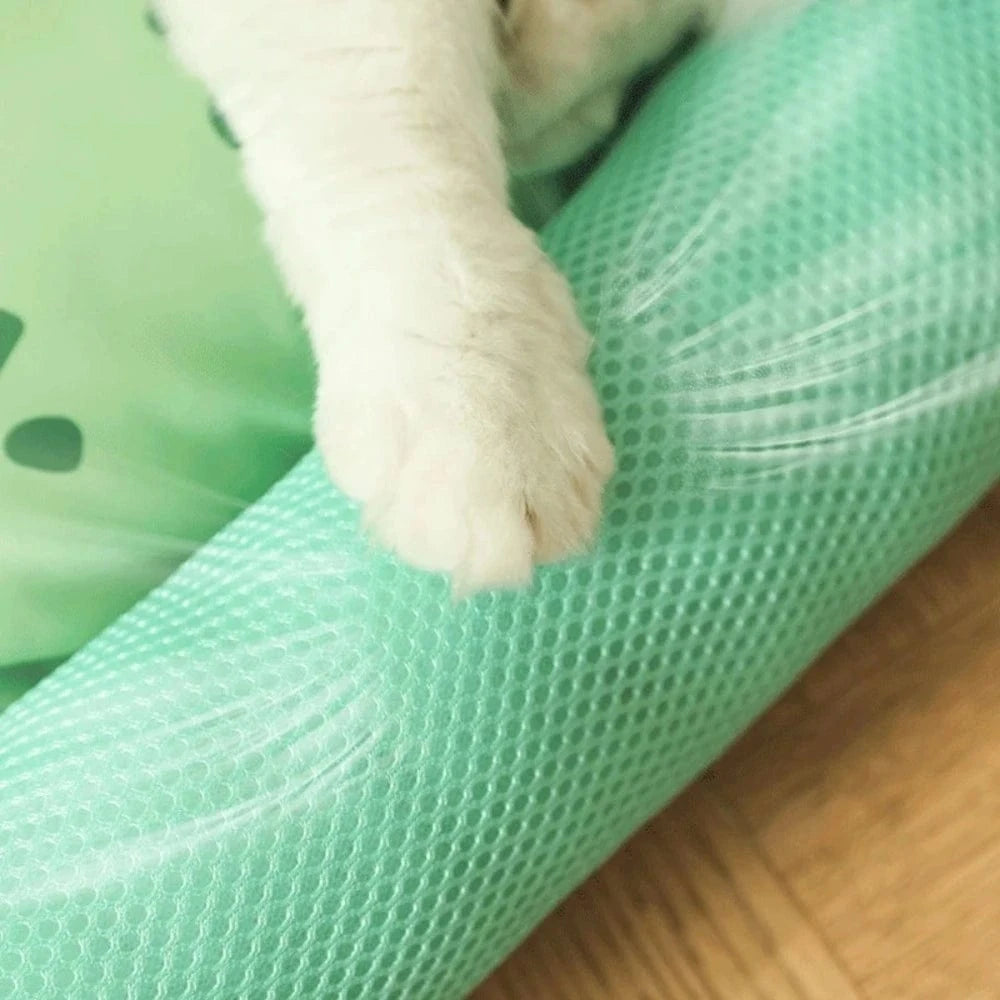 Coussin rafraichissant chat - Fraîcheur Instantanée Griffe d'Amour