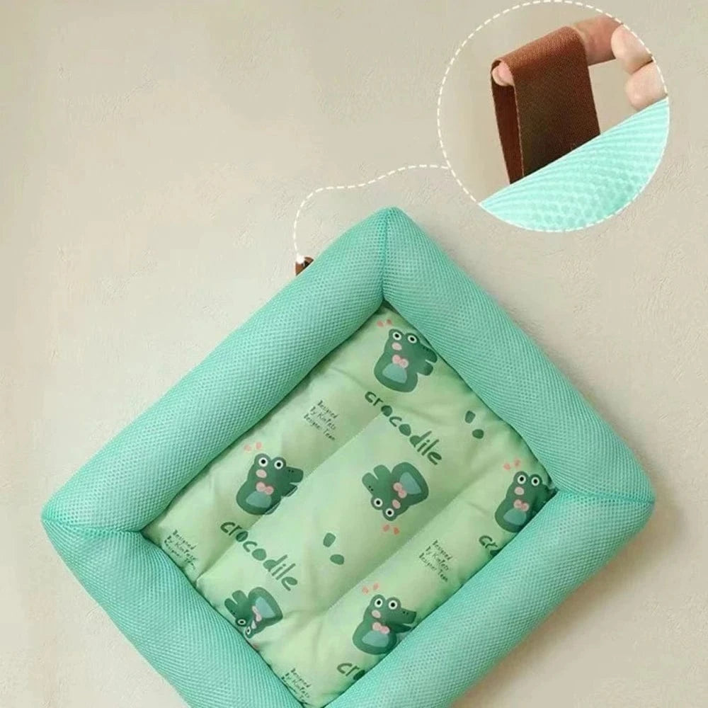 Coussin rafraichissant chat - Fraîcheur Instantanée Griffe d'Amour