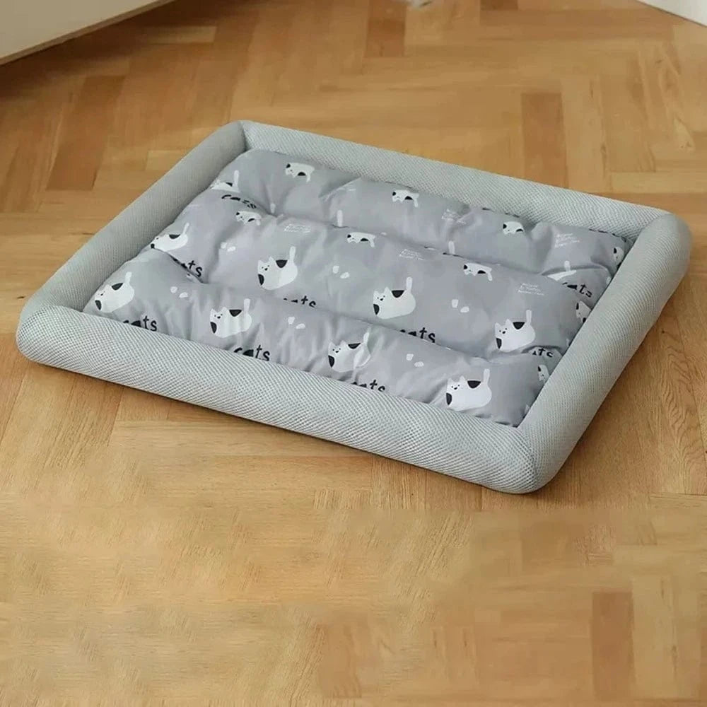 Coussin rafraichissant chat - Fraîcheur Instantanée Griffe d'Amour