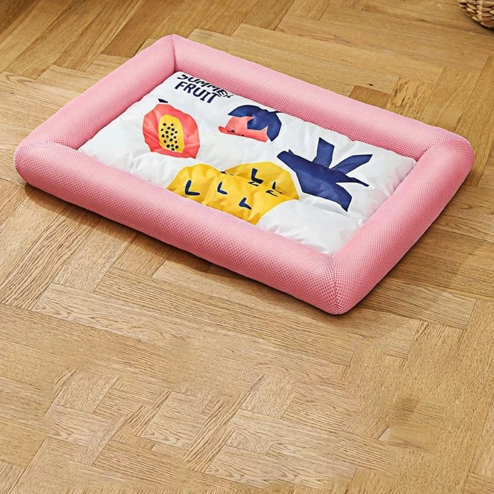 Coussin rafraichissant chat - Fraîcheur Instantanée Griffe d'Amour