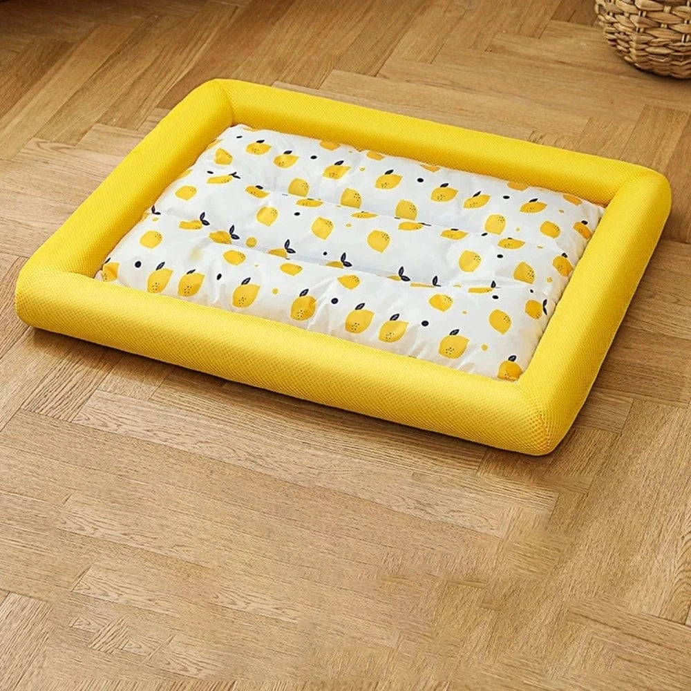 Coussin rafraichissant chat - Fraîcheur Instantanée Griffe d'Amour