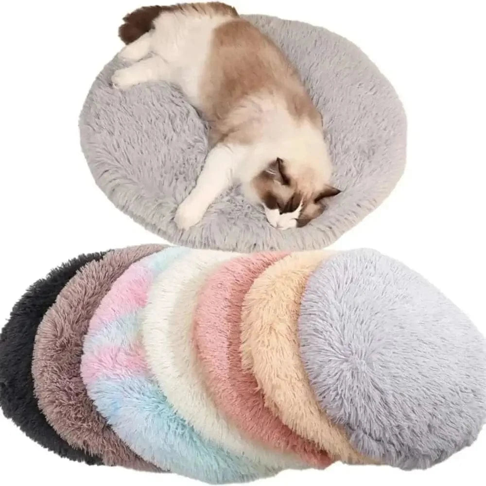 Coussin rond pour chat - Griffe d'Amour