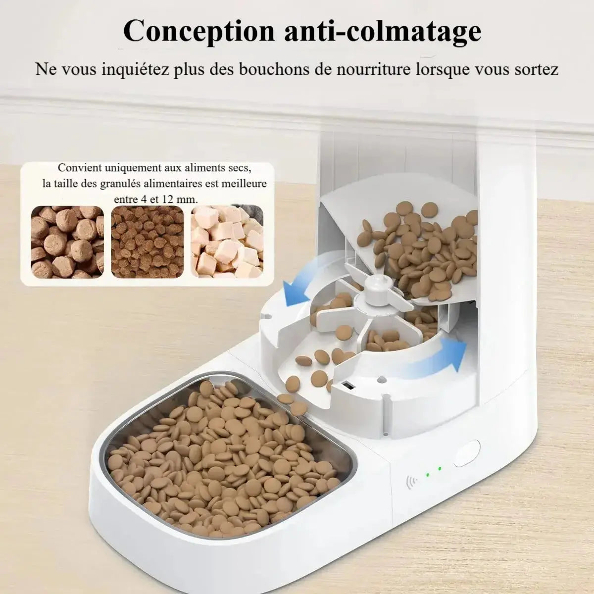 Distributeur automatique de croquettes pour chat - Griffe d'Amour