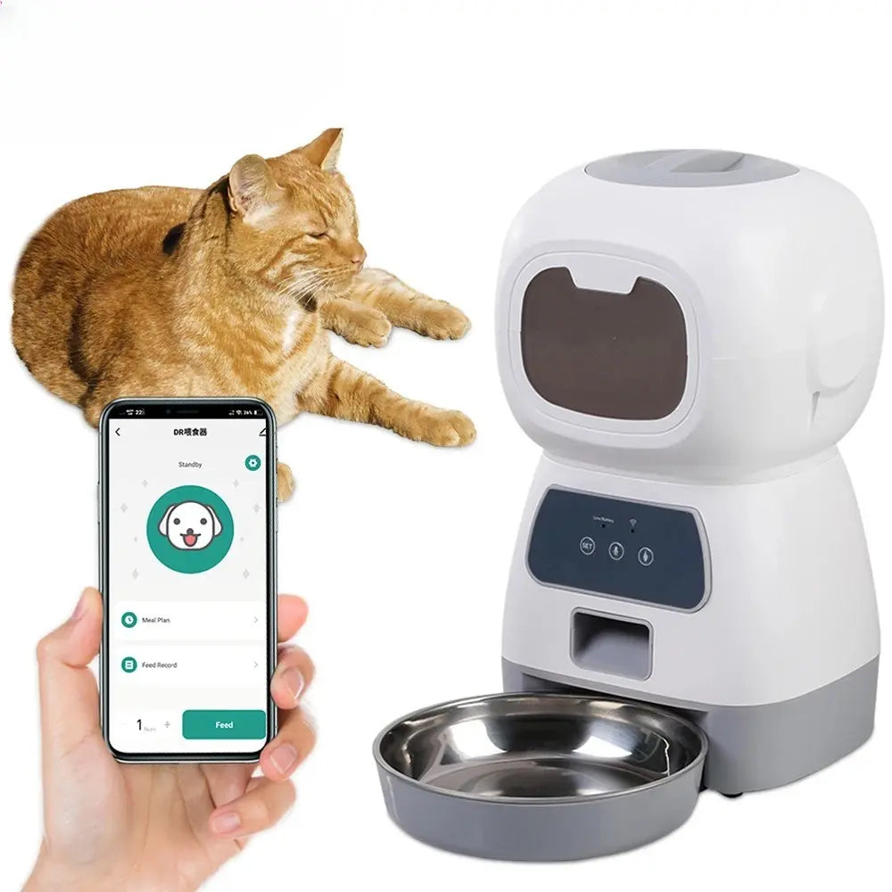 Distributeur croquettes chat programmable Griffe d'Amour
