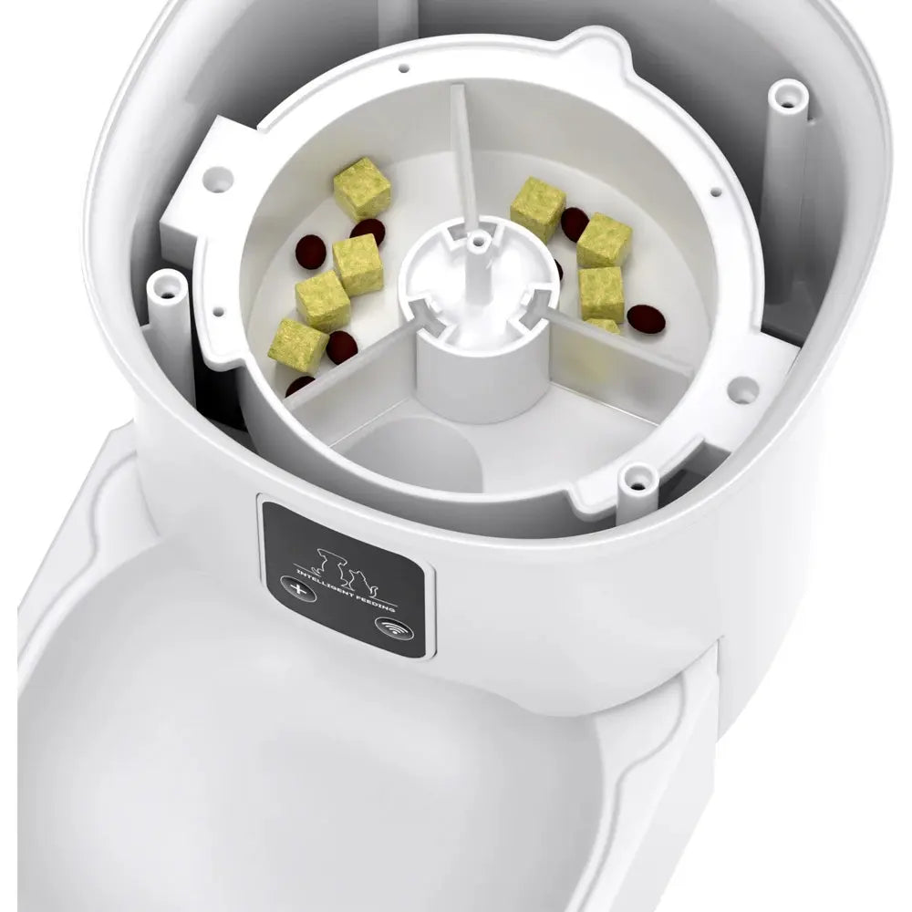 Distributeur de croquettes intelligent pour chat Griffe d'Amour