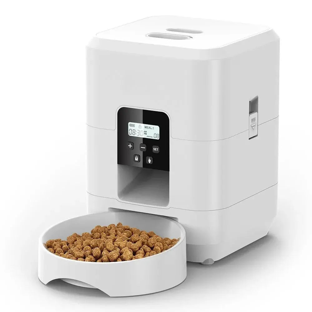 Distributeur programmable de croquettes pour chat - Griffe d'Amour