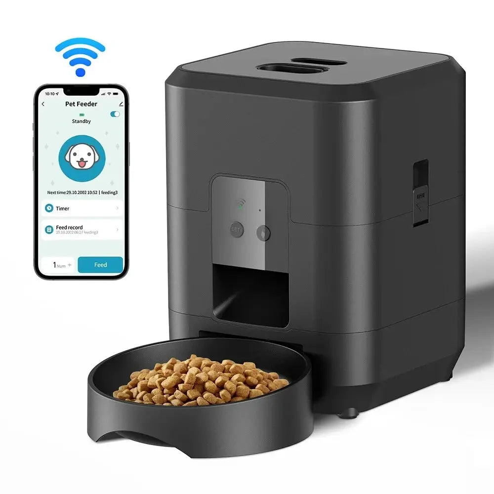 Distributeur programmable de croquettes pour chat - Griffe d'Amour