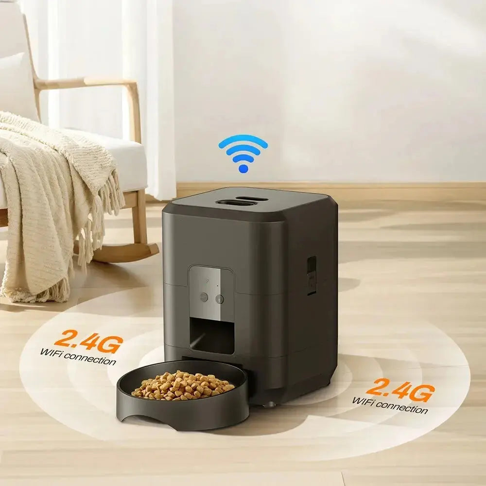 Distributeur programmable de croquettes pour chat - Griffe d'Amour