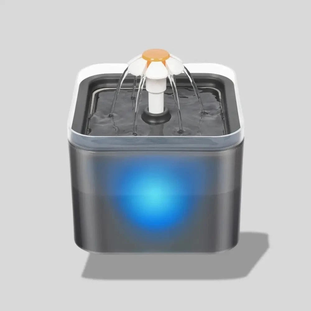Fontaine à eau chat led - 2L, pratique et écologique Griffe d'Amour