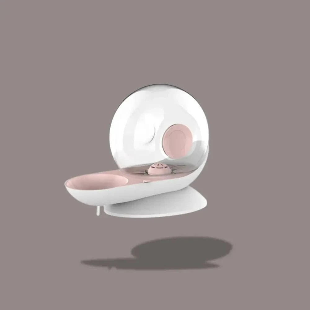 Fontaine à eau pour chat escargot - Encourage l'hydratation Griffe d'Amour