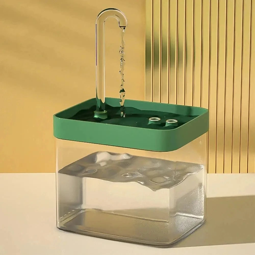 Fontaine à eau transparente pour chat Griffe d'Amour