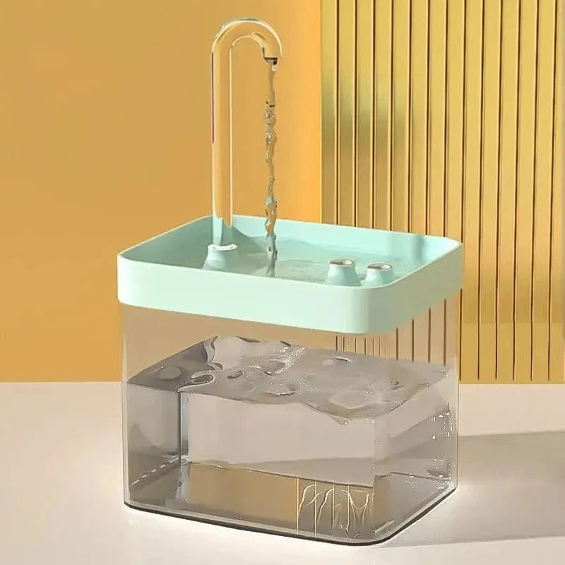 Fontaine à eau transparente pour chat Griffe d'Amour