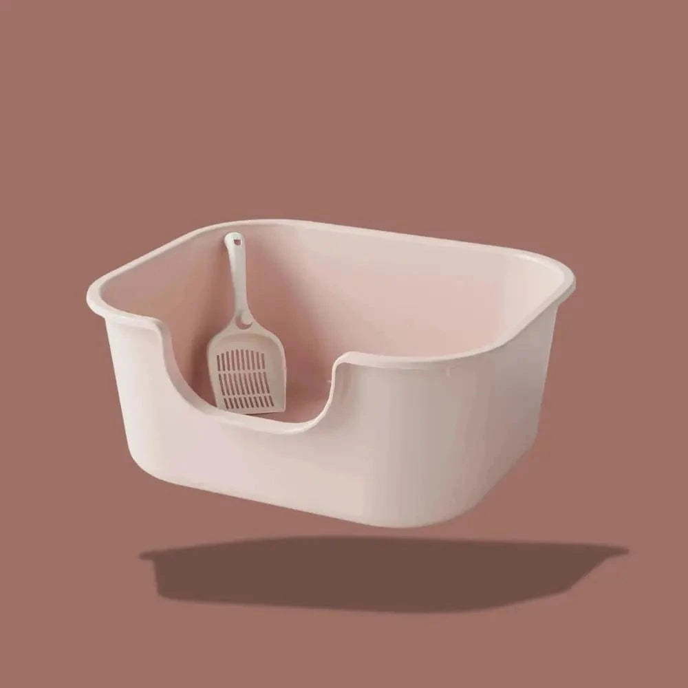 Grand bac à litière pour chat - Griffe d'Amour