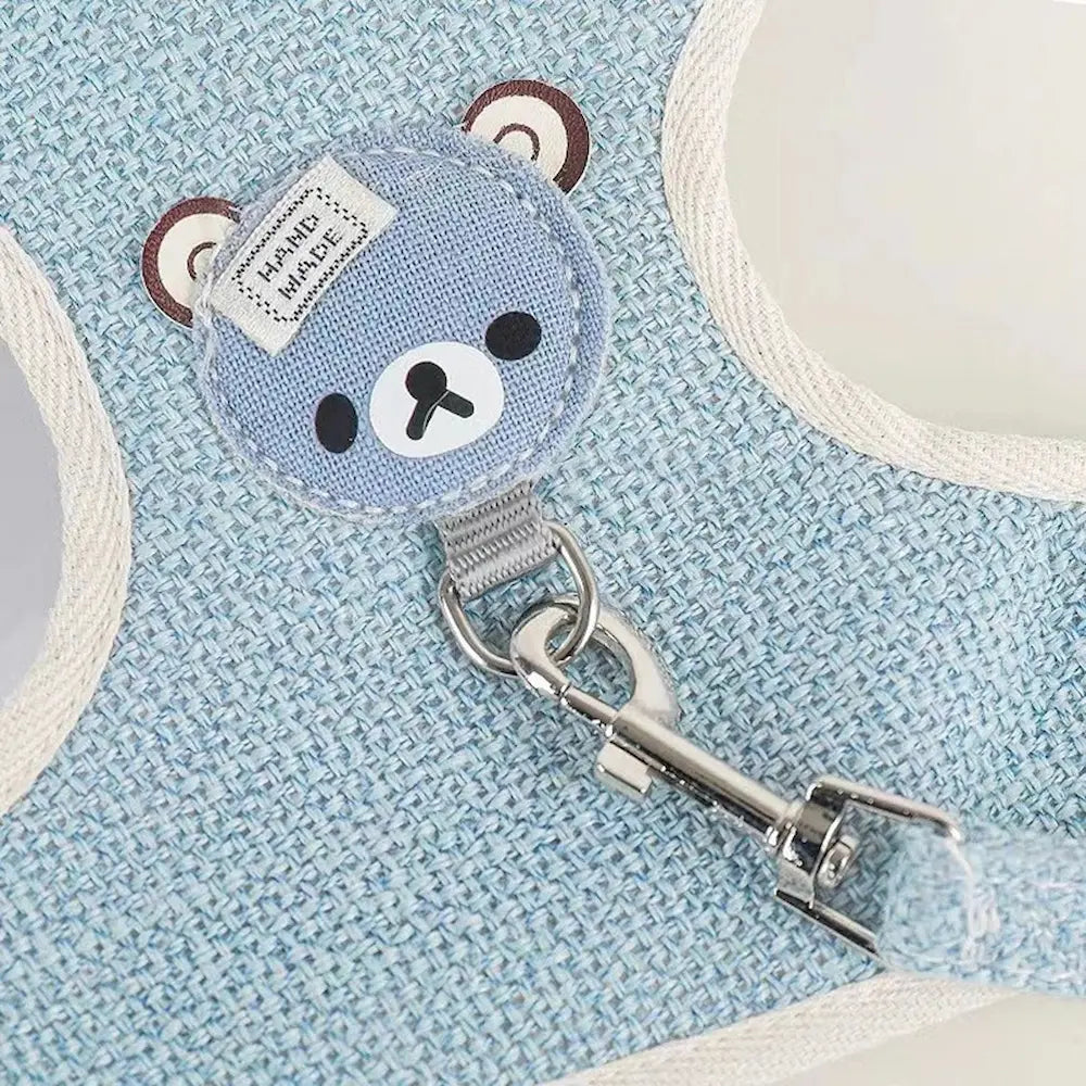 Harnais chaton ajustable - Liberté de mouvement Griffe d'Amour