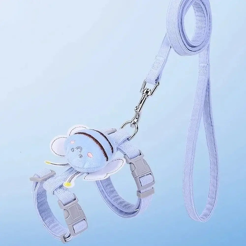 Harnais pour petit chat - Confort et maintien parfait Griffe d'Amour