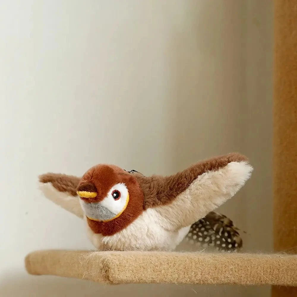 Jouet chat oiseau volant - Griffe d'Amour