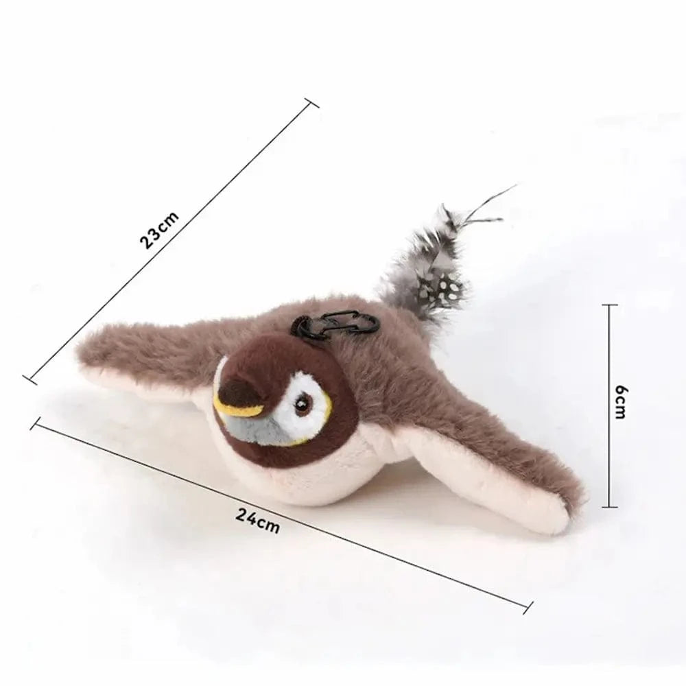 Jouet chat oiseau volant - Griffe d'Amour