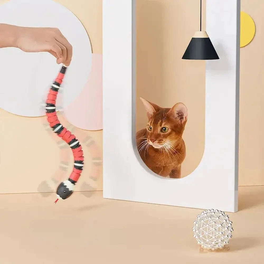 Jouet serpent pour chat - Griffe d'Amour