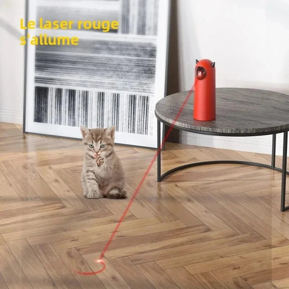 Laser pour chat interactif - Stimule l’agilité de votre félin Griffe d'Amour