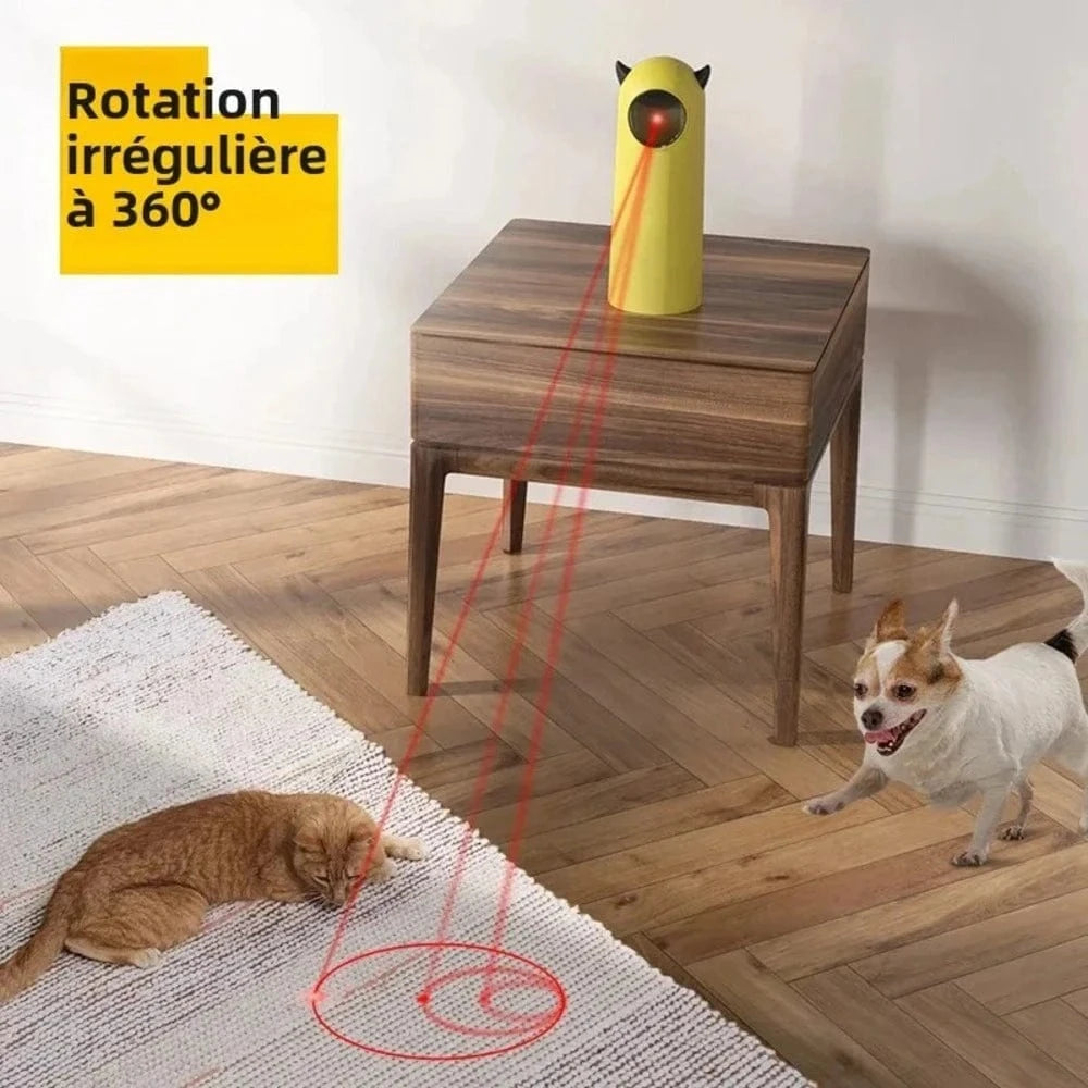 Laser pour chat interactif - Stimule l’agilité de votre félin Griffe d'Amour