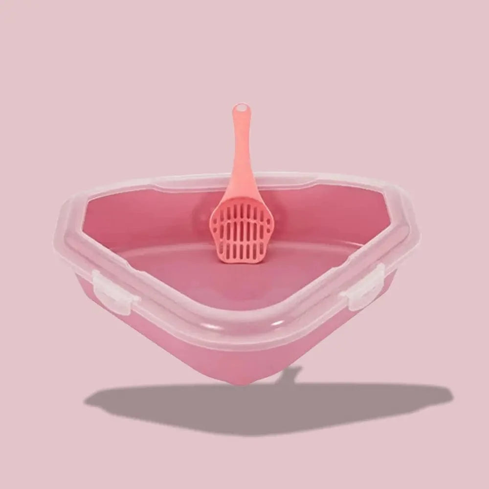 Litière d'angle chat - Griffe d'Amour