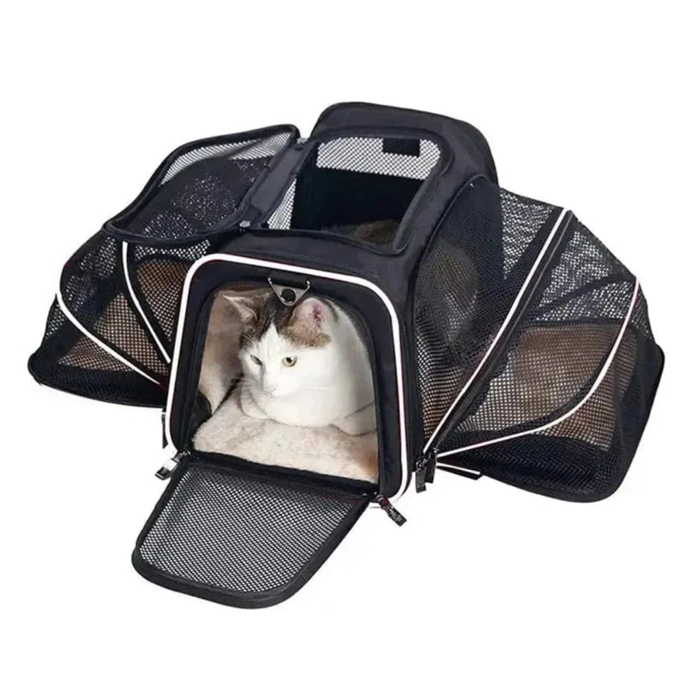 Sac de transport pour chat XXL Griffe d'Amour