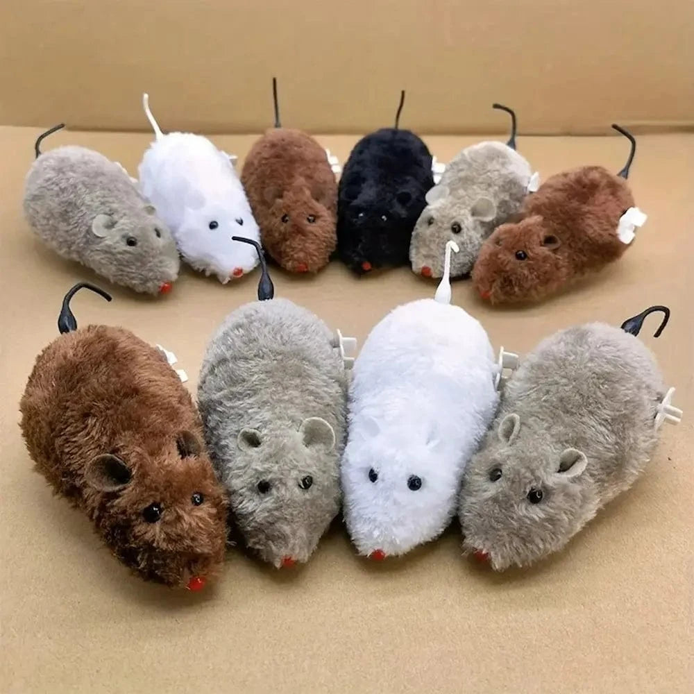 Souris pour chat interactive - Stimule l'instinct de chasse Griffe d'Amour