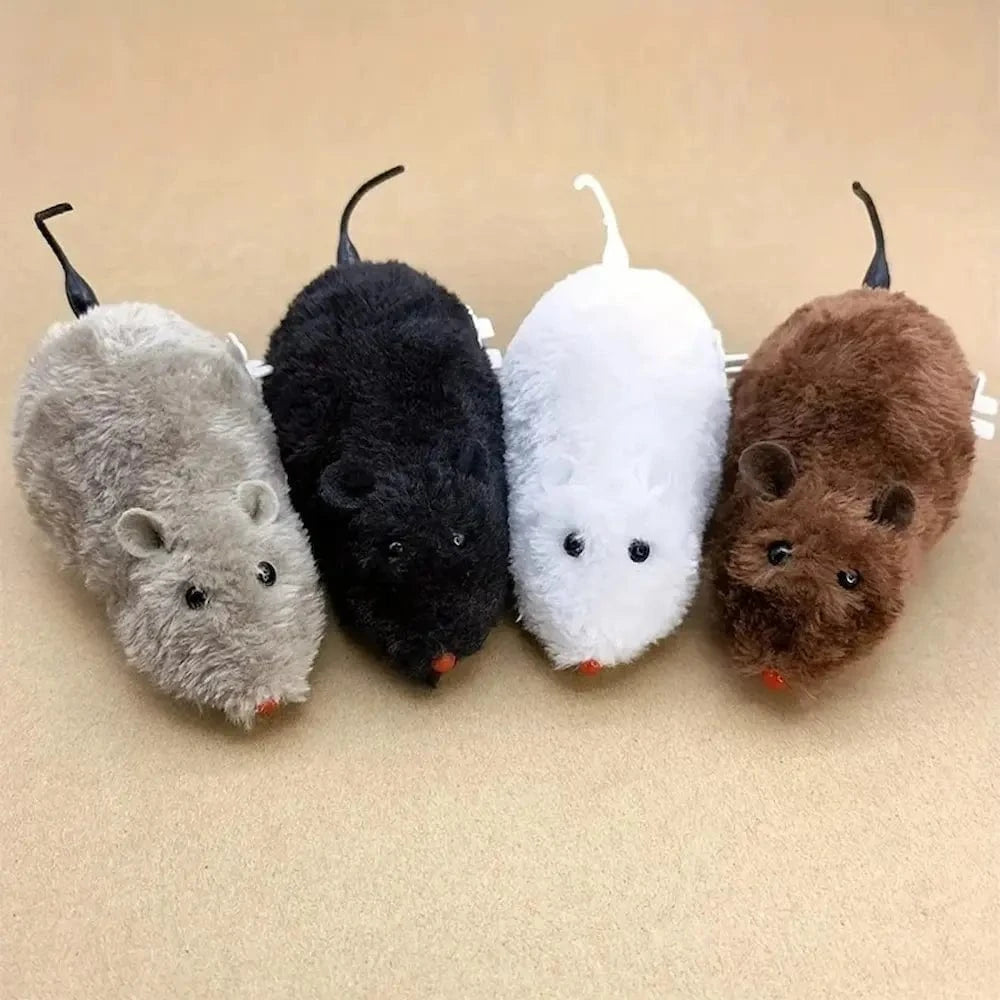 Souris pour chat interactive - Stimule l'instinct de chasse Griffe d'Amour