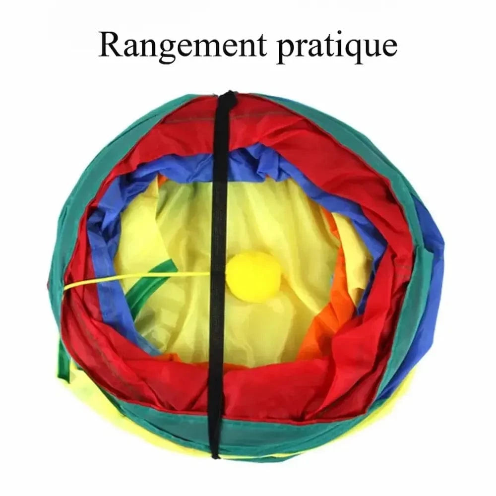 Tunnel jeu pour chat - Griffe d'Amour