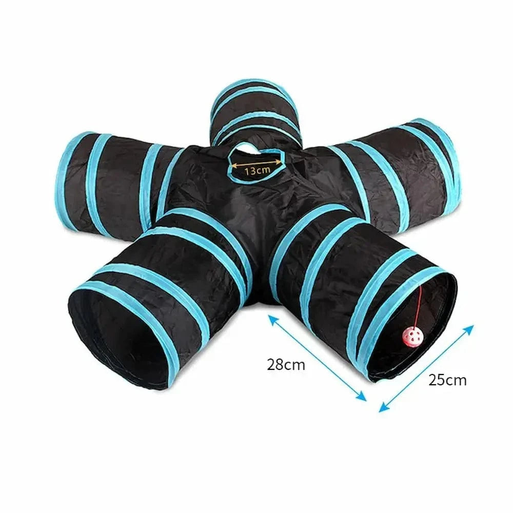 Tunnel jeu pour chat - Griffe d'Amour