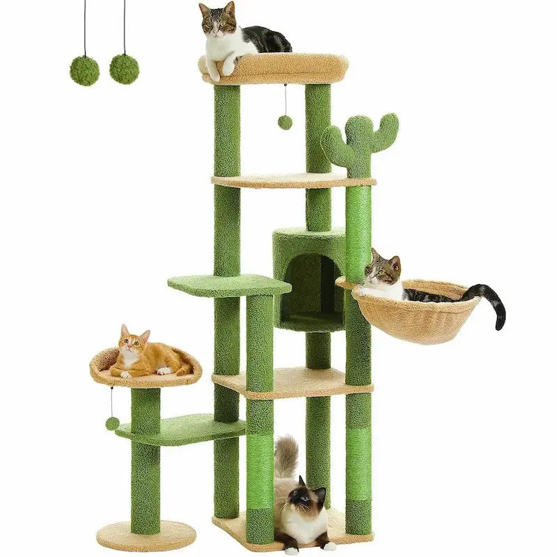 Arbre à chat grande plateforme