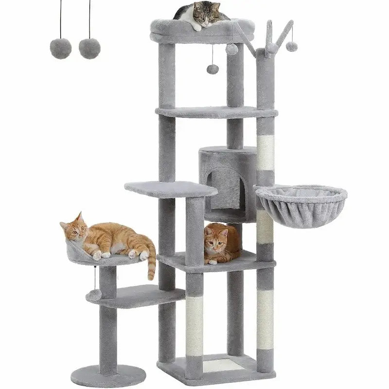 Arbre à chat grande plateforme